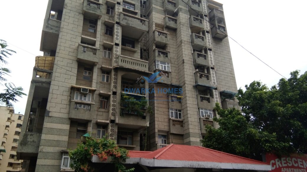 2BHK 2 Baths Flat for sale in CGHS Crescent Apartments Sector 18A Dwarka